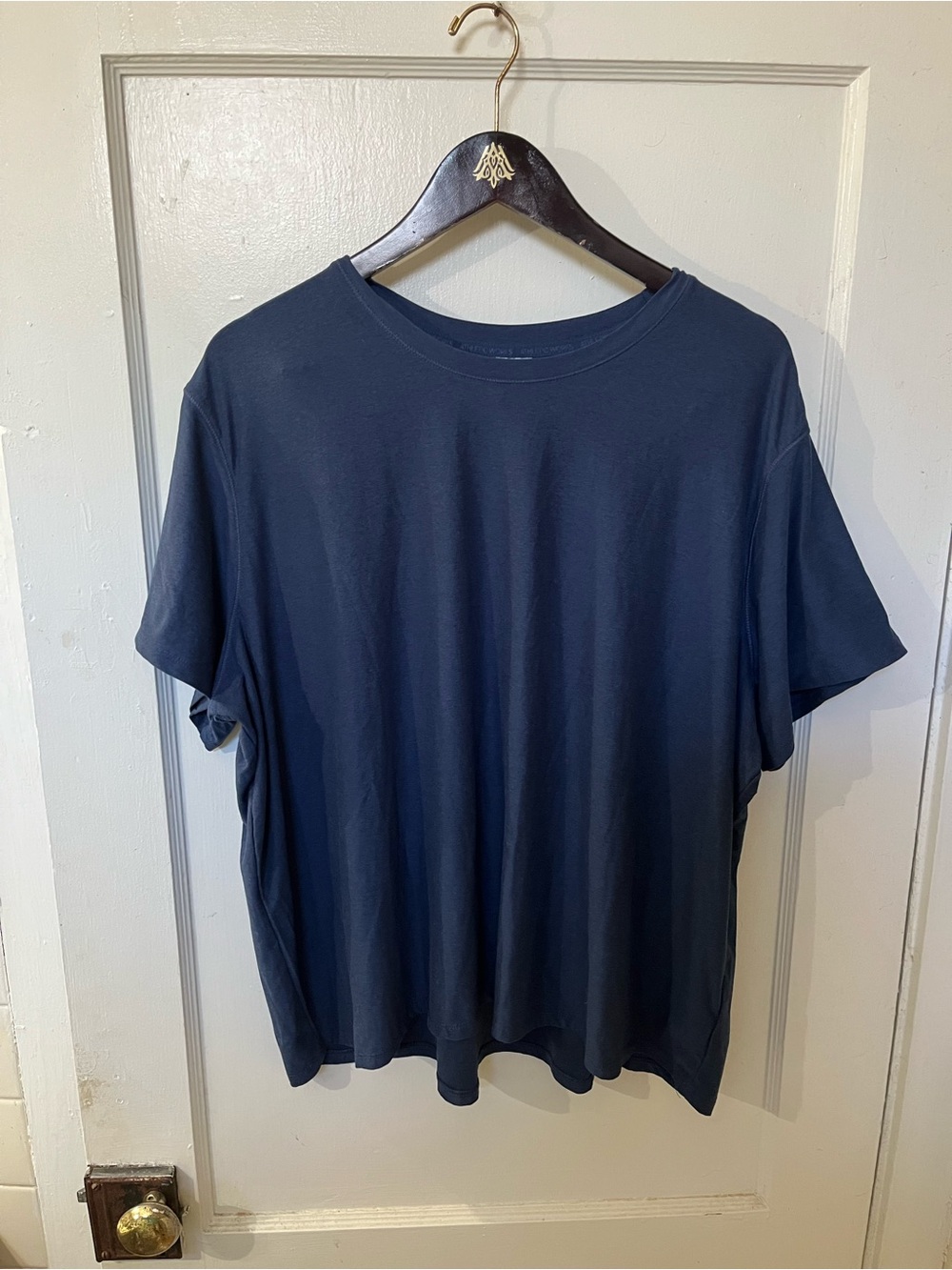 Athletic Works Women’s 3XL Navy Athletic T-Shirt Activewear Plus Size EUC